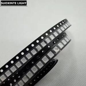 하이라이트 3528 이색 SMD LED, 레드 블루, 그린, 옐로우, 화이트, 4 핀 동일 방향 램프 비즈