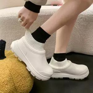 겨울 앵클부츠 여성 방한화 털신