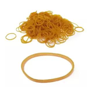 노란고무줄 고무밴드 굵은 넓은 3mm 70x3 300g