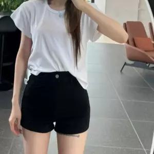 (올핀)하이웨스트 3부 블랙 숏팬츠 핫팬츠 2타입 여성반바지