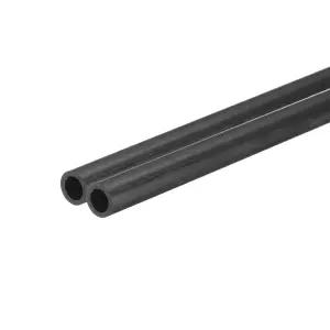 MECCANIXITY 2개입 탄소 섬유 튜브 4 x 6 200mm RC 비행기용 펄트루전 쿼드콥터 암