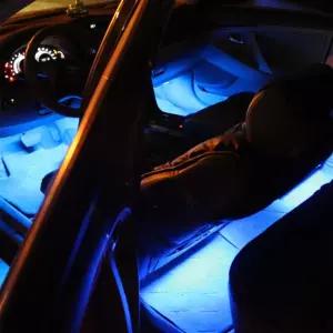 단색4바-블루/실내등/풋등/자동차LED바/자동차무드등