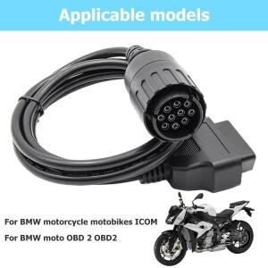 블루투스 OBD2 BIMMER 코딩 도구  차량 및 모토사이클 모토스캔 플러스  10 핀 자전거 케이블  BMW 호환 액