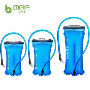 맵브라더 S003 소프트 레저버 워터 주머니 하이드레이션 팩 저장 가방 BPA 프리- 1.5L 2L 러닝 조끼