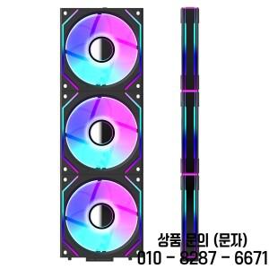 120mm ARGB PC 케이스 팬 (인피니티 미러 포함)   5V 3핀 데이지 체인 PWM 싱크 쿨링 게이밍 Jungle Leopar