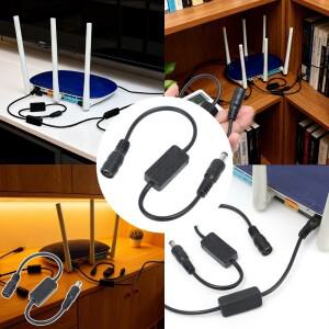 라우터 재부팅 케이블 WiFi 자동 재시작 타이머 24시간 전원 차단 리셋 컨트롤러 광 모뎀 장치