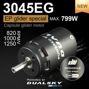 RC 글라이더 비행기 모델 F5J P5B용 DualSky 전동 XM3045EG 1000KV