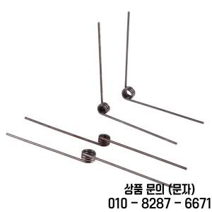AD 5개 1.2mm 토션 스프링 304 스테인레스 스틸 90 180도 풀백 클립