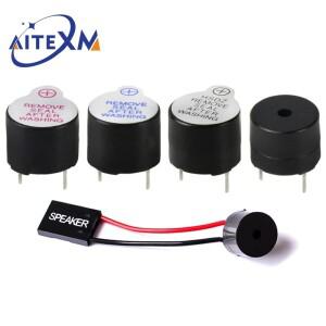 10PCS 활성 버저 3V/5V/12V/16R TMB12A03 자기 긴 연속 경고음 미니 플러그 스피커