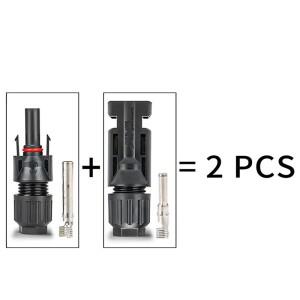 600/400/200/100/40/20/10 Pcs 광전지 태양 광 커넥터 키트 PV/MC 케이블 용 1000V 30A 패널 Solor 2.5/4/