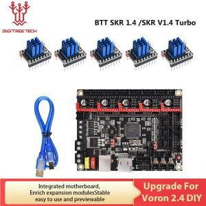 BIGTREETECH SKR V1.4 터보 32 비트 마더 보드 업그레이드 제어 TMC2209 Ender3 CR10 3D 프린터 용 드라이