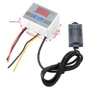 디지털 습도계 컨트롤러 XH-W3005 센서 0~99%RH 12V/24V/220V