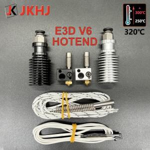 E3D V6 핫엔드 키트 3d 프린터 액세서리 320 ℃ 고온 Voron 2.4 J-헤드 원격 압출기 부품 12V 1.75/0.4MM