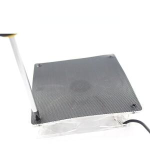 컴퓨터 선풍기 필터 메쉬 PC 먼지 네트, 방진 냉각, 초미세 커버 스크린, 12x12cm, 로트당 5 개