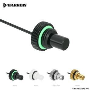 배로우 온도 센서 스톱 피팅 G1/4 ''10K 8mm(짧은) 15mm(긴) 수냉 시스템 + 30cm 케이블, TCWD-V1/TCWDL-V