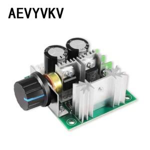 PWM 모터 속도 제어 스위치 컨트롤러, 전압 조절기 조광기, DC 12-40V, 10A