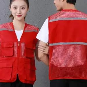 디자인 작업조끼 포켓 데일리 매쉬조끼 낚시 작업 통기성 매쉬 매쉬베스트
