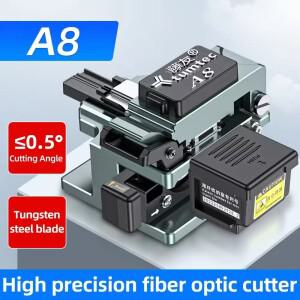 TUMTEC A8 고정밀 광섬유 커터 절단기 텅스텐 블레이드 3 in 1 홀더 FTTH 도구