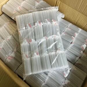 1000PCS 1.2mm X 40mm 광섬유 융합 보호 스플라이스 슬리브 열수축 튜브 용융 가능
