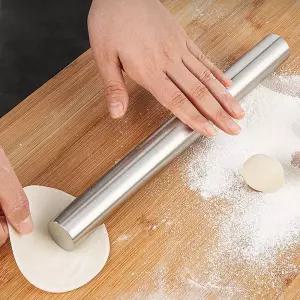 스텐 빵가루 베이킹조이 반죽밀대 밀가루 GDM  [sFFHL5F]