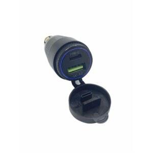오토바이 USB C타입 타입 방수 멀티 ADV 시거잭 소켓 어댑터