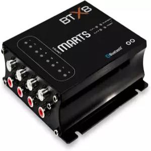 8채널 출력 32비트 96KHz 블루투스 마트 디지털 DSP / BTX8-DSP