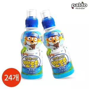 CL 팔도 뽀로로 밀크맛 235ml x 24PET/학교/파우치/소풍/가정/맛있는/나들이/아동/키즈/어린이/건강/음료