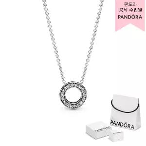 [롯데백화점]판도라 [백화점 보증서 제공]하츠 오브 판도라 네크리스_397436CZ