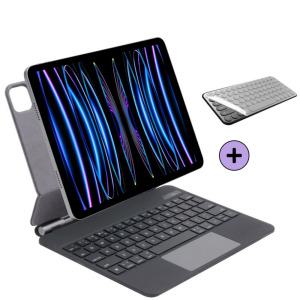 아이패드 프로 12.9인치 3/4/5/6 세대 호환 매직 키보드 블루투스 케이스 한글 각인 iPad Pro 12.9