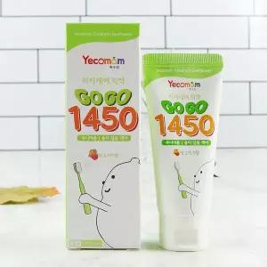 예꼬맘 고고 불소 1450 어린이 치약 60g+15g