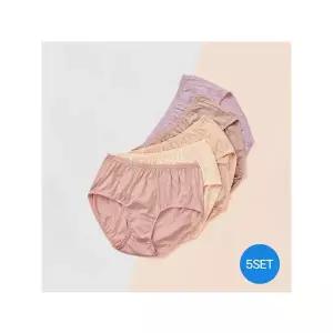 [하프클럽/BYC]데일리 여성 맥시팬티 (5매입) ONP3002