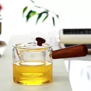 원더풀타임 내열유리 차포트 400ML 주전자 거름망