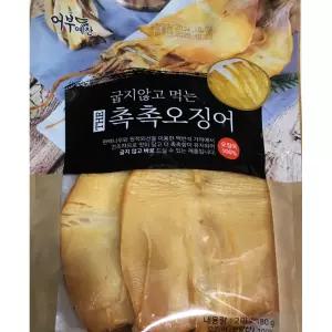어부예찬 촉촉오징어 왕특대 8미(2미x4봉) + 오징어채 1봉