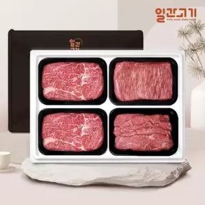 일간고기 [일간고기] 1등급 암소한우 선물세트 1.2kg 등등국불)