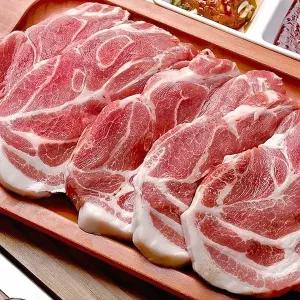 스페인 듀록 흑돼지 프리미엄 목살 2kg [18mm컷팅/구이용]