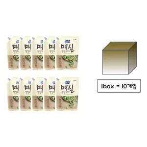 참그린 주방세제 매실1kg 리필용 1box/기름때/제거제/주방/세정제/대용량/퐁퐁/세제 설겆이 부엌 다용도