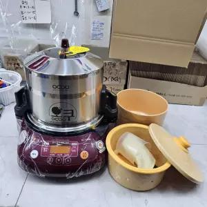 (정품) 오쿠중탕기 OC-8000R 숙성계란 홍삼숙성 달임정과 청국장익힘 발효원액 보양탕 한약차 보양찜 약죽