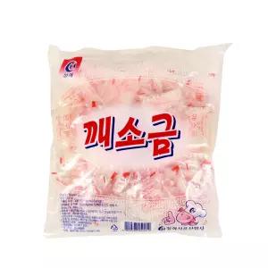 청화 1회용 깨소금 250g 배달용 소포장 소금