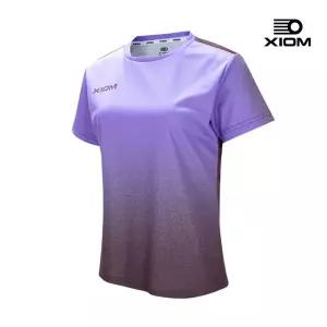 갤러리아 엑시옴 여성 피그마 기능성 탁구 유니폼 상의 라벤더