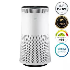 [본사직영] 위닉스 1등급 공기청정기 타워프라임 화이트 APRM833-JWK 85.8㎡ Smart App 원격제어