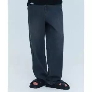 OUTDOOR PRODUCTS 워시드 데님 벨트 팬츠 (블랙) 2005363