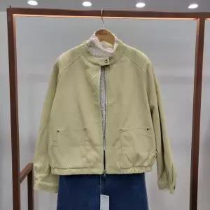 [무자크]헨리넥이중포켓라이더자켓MQ2WLJ09_GN
