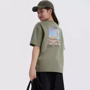 내셔널지오그래픽 NATIONAL GEOGRAPHIC KIDS K262UTS820 어드벤처 그래픽 반팔 티셔츠-2 KHAKI 5009484376