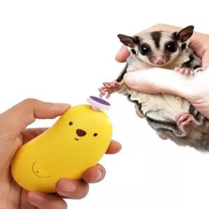 전동 앵무새 부리 발톱갈이 네일케어 달걀 횟대 연마기 저소음 그라인더