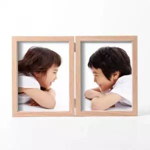 포토액자 접이식 스토리액자 포토프레임 사진액자 2단 액자(6x8) 6x8액자