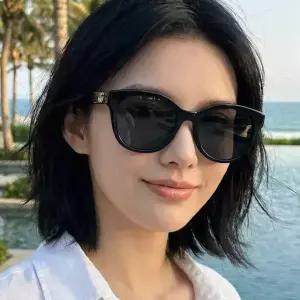 구찌 선글라스 GG1002SK 001 명품 아시안핏 블랙 뿔테