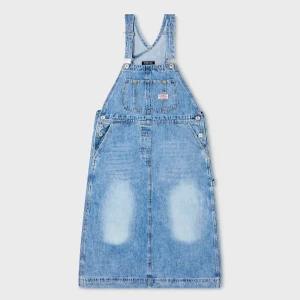 후아유 WHOJG2531F 여성 롱 피스 롱 Cool Denim Overalls One piece 6307649