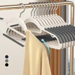 회전 논슬립 옷걸이 20p 정리 코트 옷장 행거 정장 코트 옷가게 옷장 공간활용 정리 바지 20P