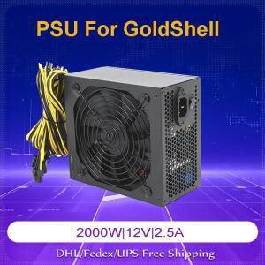 Goldshell KA AL KD BOX PRO/CK BOX/MINI DOGE BOX/ST 광부 상자 기계 PSU와 호환되는 전원 공급 장치 2000