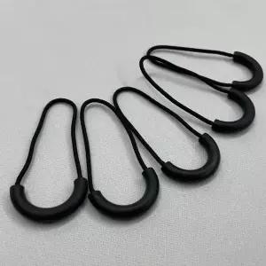 가방 의류 수선 지퍼 손잡이 교체용 지퍼풀러 U형 블랙 5P